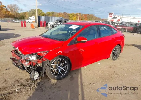 2015 Ford Focus Se из США, поврежденный, VIN 1FADP3F28FL383786